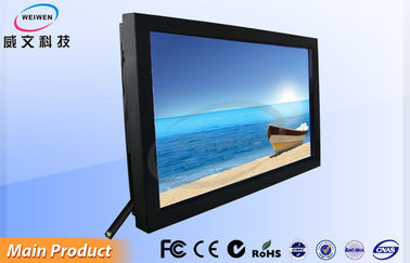 55&quot; Black Landscape Android Wall Mounted Digital Signage With Free Software Lan Wifi 3G